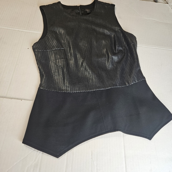 G.I.L.I. (Got It Love It) Women Striking Black Faux Top Size 14 - Picture 6 of 10